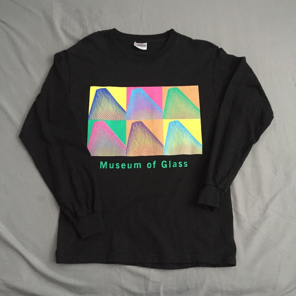 Sweater Black Museum Of Glass Long Sleeve T-shirt